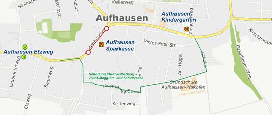 Karte Aufhausen